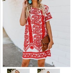 BRAND NEW: VICIDOLLS Embroidered Shift Dress